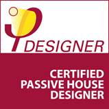 certified passivhaus designer logo